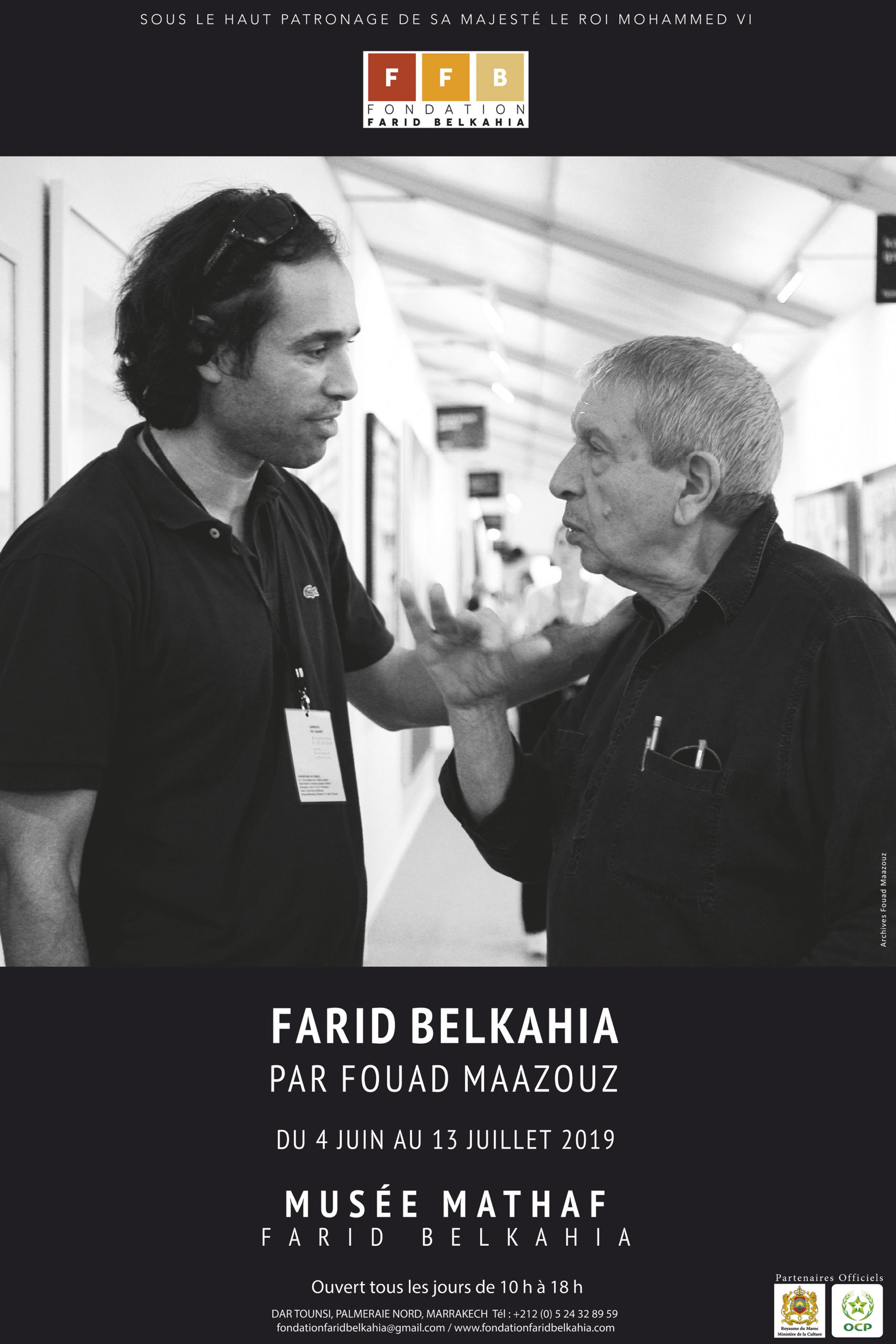 EXPOSITION « Farid Belkahia par Fouad Maazouz » du 4 juin au 13 juillet 2019